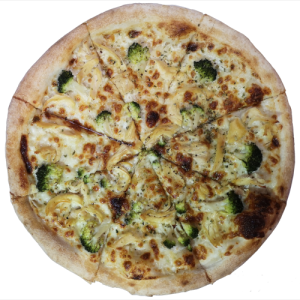 Pizza biały brokuł